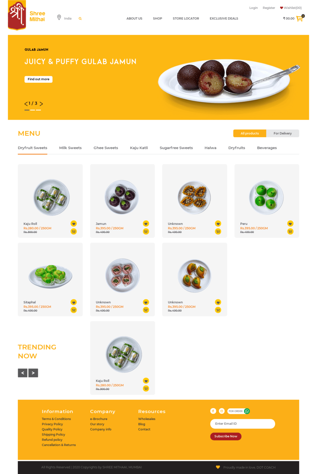 Custom Ecommerce Website Design